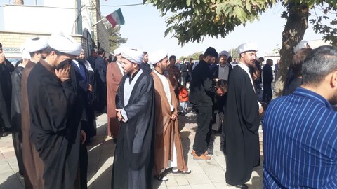 تصاویر/ تشییع پیکر مطهر شهید حجت‌الاسلام ولی زاده در شهرستان باروق