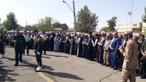 تصاویر/ تشییع پیکر مطهر شهید حجت‌الاسلام ولی زاده در شهرستان باروق