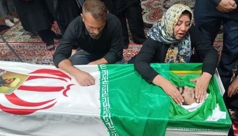 تصاویر/ تشییع پیکر مطهر شهید حجت‌الاسلام ولی زاده در شهرستان باروق