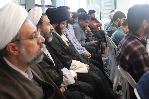 تصاویر/ برگزاری نشست علمی با سخنرانی معاون بین‌الملل حوزه‌های علمیه در کرمان