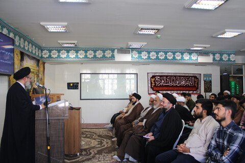 تصاویر/ برگزاری نشست علمی با سخنرانی معاون بین‌الملل حوزه‌های علمیه در کرمان