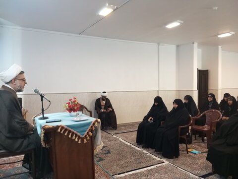 تصاویر/ آیین آغاز سال تحصیلی مدرسه علمیه الزهرا(س) شهربابک