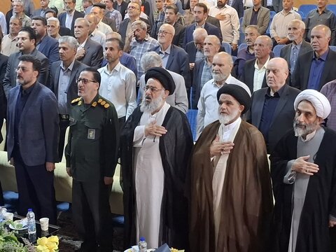 تصاویر/ مراسم تکریم و معارفه امام جمعه نطنز