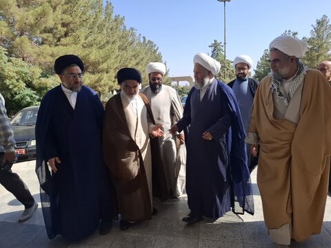 تصاویر/ مراسم تکریم و معارفه امام جمعه نطنز