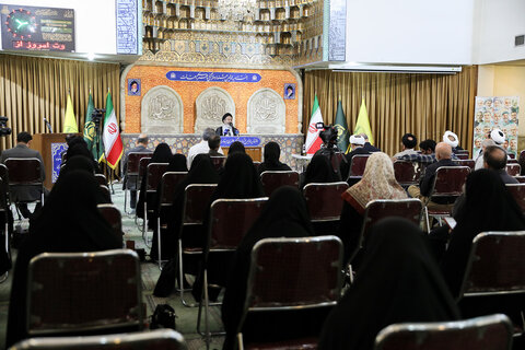 تصاویر/ اختتامیه نخستین جشنواره فرهنگی هنری میقات