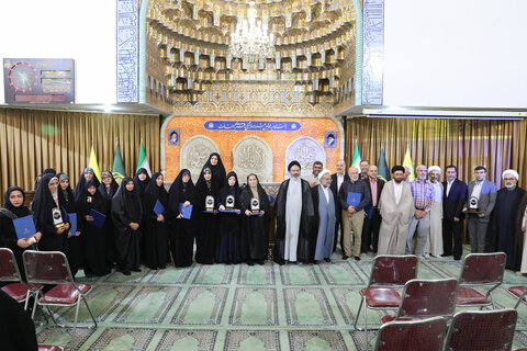 تصاویر/ اختتامیه نخستین جشنواره فرهنگی هنری میقات