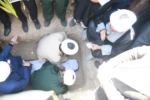 تصاویر/ تشییع روحانی شهید علیرضا ولی زاده در شهرستان باروق -۲