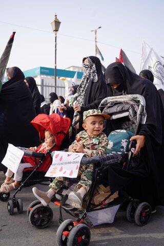 عالمی یومِ طوفان الاقصیٰ؛ تحریکِ بیداری امتِ مصطفیٰ کے تحت کراچی میں عظیم الشان یکجہتی غزہ مارچ