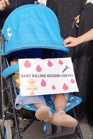 عالمی یومِ طوفان الاقصیٰ؛ تحریکِ بیداری امتِ مصطفیٰ کے تحت کراچی میں عظیم الشان یکجہتی غزہ مارچ