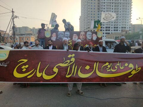 عالمی یومِ طوفان الاقصیٰ کے موقع پر تحریکِ بیداری امتِ مصطفیٰ کے تحت کراچی میں عظیم الشان یکجہتی غزہ مارچ