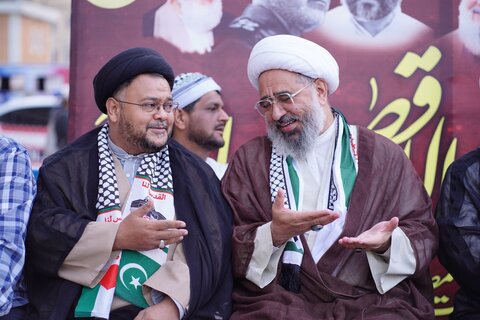 عالمی یومِ طوفان الاقصیٰ کے موقع پر تحریکِ بیداری امتِ مصطفیٰ کے تحت کراچی میں عظیم الشان یکجہتی غزہ مارچ