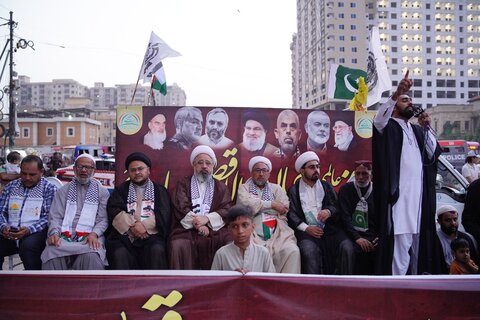 عالمی یومِ طوفان الاقصیٰ کے موقع پر تحریکِ بیداری امتِ مصطفیٰ کے تحت کراچی میں عظیم الشان یکجہتی غزہ مارچ