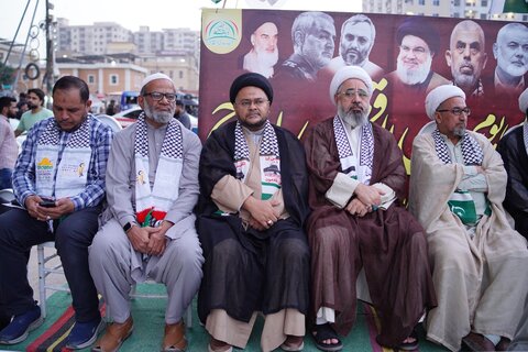 عالمی یومِ طوفان الاقصیٰ کے موقع پر تحریکِ بیداری امتِ مصطفیٰ کے تحت کراچی میں عظیم الشان یکجہتی غزہ مارچ