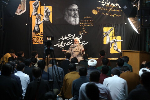 تصاویر/ یادواره شهید سید حسن نصرالله و شهدای مقاومت