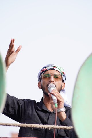 عالمی یومِ طوفان الاقصیٰ کے موقع پر تحریکِ بیداری امتِ مصطفیٰ کے تحت کراچی میں عظیم الشان یکجہتی غزہ مارچ