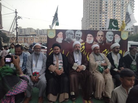 عالمی یومِ طوفان الاقصیٰ کے موقع پر تحریکِ بیداری امتِ مصطفیٰ کے تحت کراچی میں عظیم الشان یکجہتی غزہ مارچ