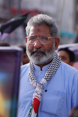 عالمی یومِ طوفان الاقصیٰ کے موقع پر تحریکِ بیداری امتِ مصطفیٰ کے تحت کراچی میں عظیم الشان یکجہتی غزہ مارچ