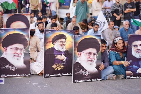 عالمی یومِ طوفان الاقصیٰ کے موقع پر تحریکِ بیداری امتِ مصطفیٰ کے تحت کراچی میں عظیم الشان یکجہتی غزہ مارچ