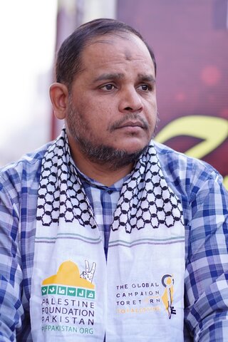 عالمی یومِ طوفان الاقصیٰ کے موقع پر تحریکِ بیداری امتِ مصطفیٰ کے تحت کراچی میں عظیم الشان یکجہتی غزہ مارچ