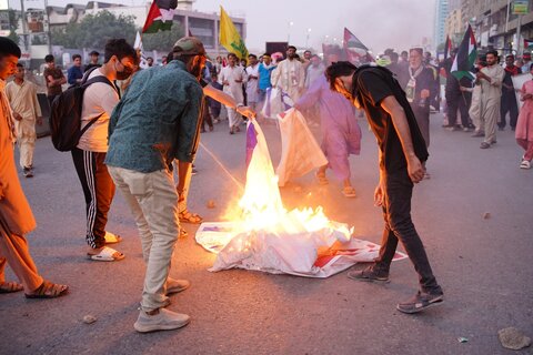 عالمی یومِ طوفان الاقصیٰ کے موقع پر تحریکِ بیداری امتِ مصطفیٰ کے تحت کراچی میں عظیم الشان یکجہتی غزہ مارچ