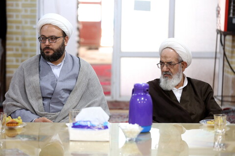 تصاویر/ جلسه ائمه جماعات مساجد پردیسان با امام جمعه جدید پردیسان