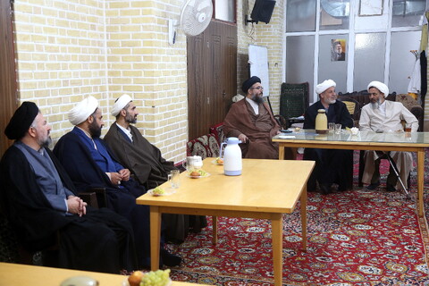 تصاویر/ جلسه ائمه جماعات مساجد پردیسان با امام جمعه جدید پردیسان