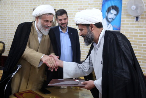 تصاویر/ جلسه ائمه جماعات مساجد پردیسان با امام جمعه جدید پردیسان