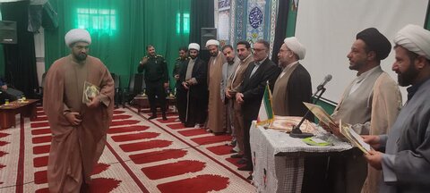 مراسم تکریم و معارفه مدیران سابق و جدید مدرسه علمیه نورآباد