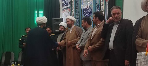 مراسم تکریم و معارفه مدیران سابق و جدید مدرسه علمیه نورآباد