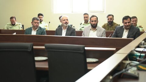 گرامیداشت هفته نیروی انتظامی با تجلیل امام جمعه فردیس از نیروهای خدوم ناجا