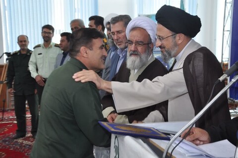 تصاویر/ آیین تکریم و معارفه امام جمعه بخش یامچی