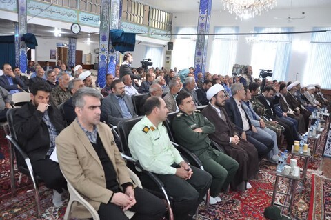 تصاویر/ آیین تکریم و معارفه امام جمعه بخش یامچی