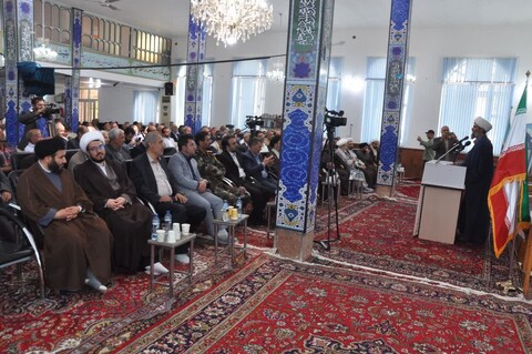 تصاویر/ آیین تکریم و معارفه امام جمعه بخش یامچی