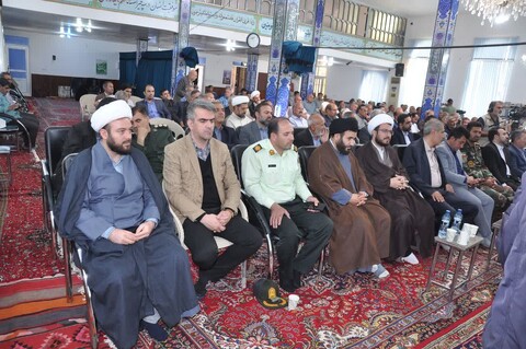 تصاویر/ آیین تکریم و معارفه امام جمعه بخش یامچی