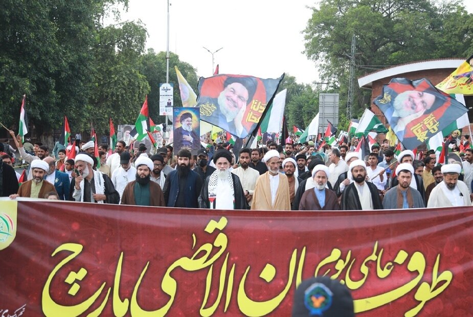 رئیس تحریک بیداری امت مصطفای پاکستان: آمریکا با نقاب صلح، چهره خیانت را پنهان نمی‌تواند