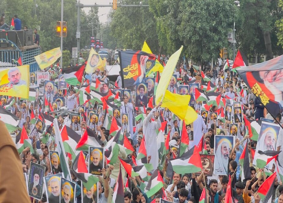 رئیس تحریک بیداری امت مصطفای پاکستان: آمریکا با نقاب صلح، چهره خیانت را پنهان نمی‌تواند