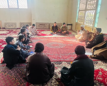 تصاویر/ کارگاه آموزش‌ حجره‌نشینی مدرسه علمیه امام موسی کاظم(ع) برزک کاشان