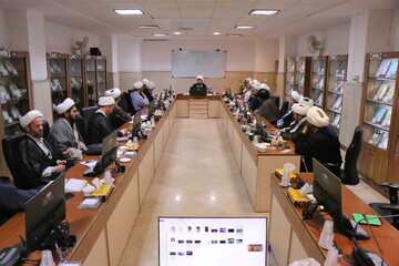 تصاویر/ نشست هوش مصنوعی با حضور نمایندگان مجمع طلاب