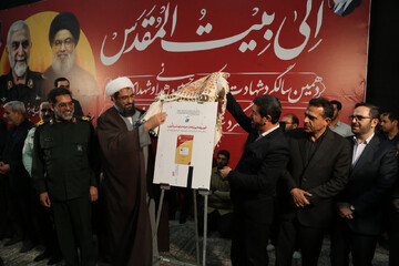 تصاویر/ مراسم دهمین سالگرد شهادت سردار شهید حاج حسین همدانی و گرامیداشت شهدای مدافع حرم