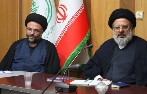 تصاویر/ نشست "تبیین نگاه بین الملل حوزه های علمیه" با حضور معاون بین‌الملل حوزه‌های علمیه کشور