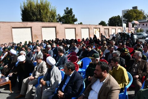 تصاویر/ افتتاح نمایشگاه‌ پایگاه های اسوه سپاه خوی