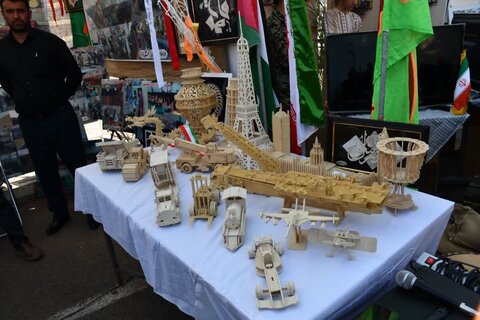 تصاویر/ افتتاح نمایشگاه‌ پایگاه های اسوه سپاه خوی