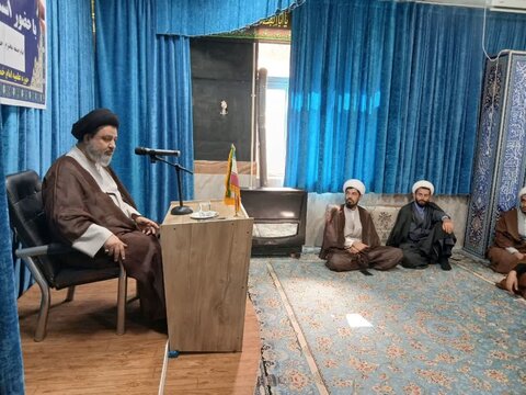 تصاویر/ درس اخلاق طلاب مدرسه علمیه امام خمینی (ره) ماکو