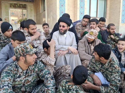 تصاویر/ اعزام طلاب بسیجی پایگاه مقاومت آیت‌الله حاج‌سیدمحمد مدرسی