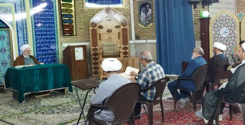 تصاویر/ درس خارج فقه آیت الله سیفی آملی در شهرک اکباتان برگزار شد