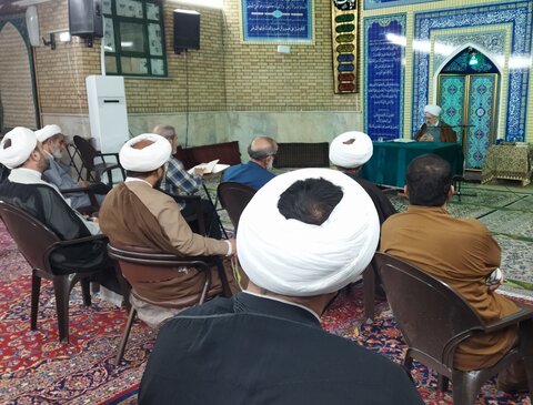 تصاویر/ درس خارج فقه آیت الله سیفی آملی در شهرک اکباتان برگزار شد