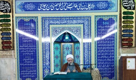 تصاویر/ درس خارج فقه آیت الله سیفی آملی در شهرک اکباتان برگزار شد