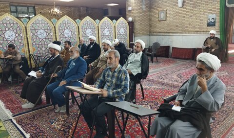 تصاویر/ درس خارج فقه آیت الله سیفی آملی در شهرک اکباتان برگزار شد