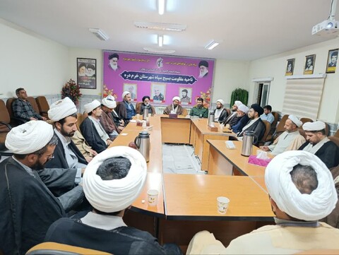 تصاویر/ جلسه هماهنگی طرح محله اسلامی شهرستان خرمدره