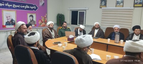 تصاویر/ جلسه هماهنگی طرح محله اسلامی شهرستان خرمدره